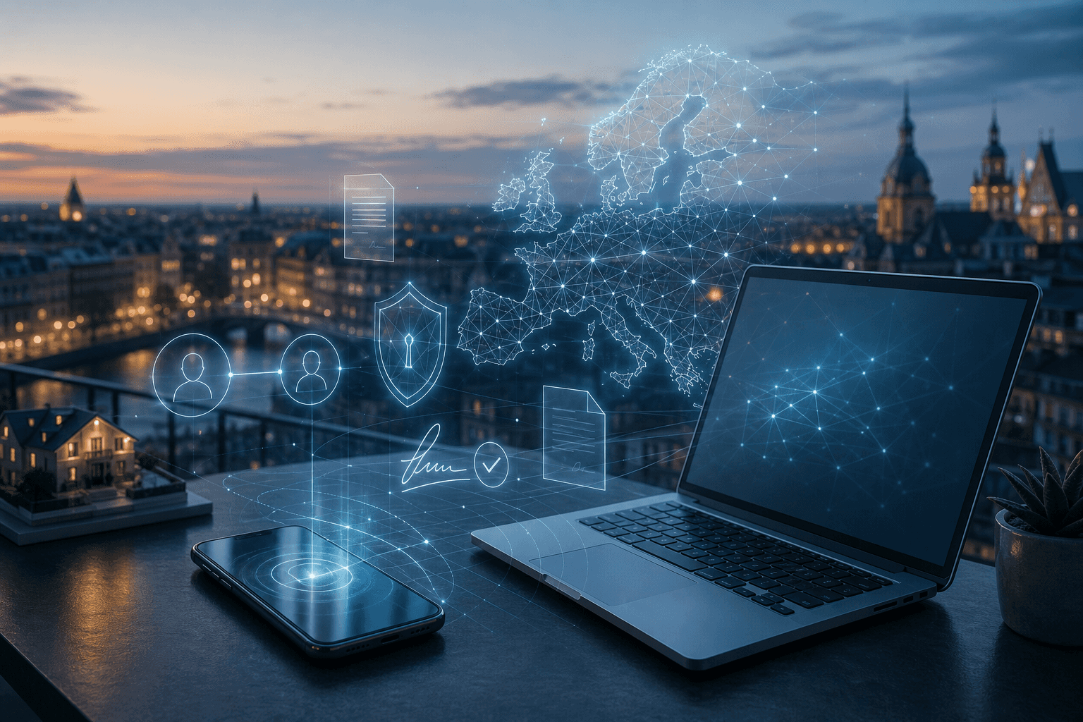 European proptech for expats in 2026: digital ID, remote signing and AI search