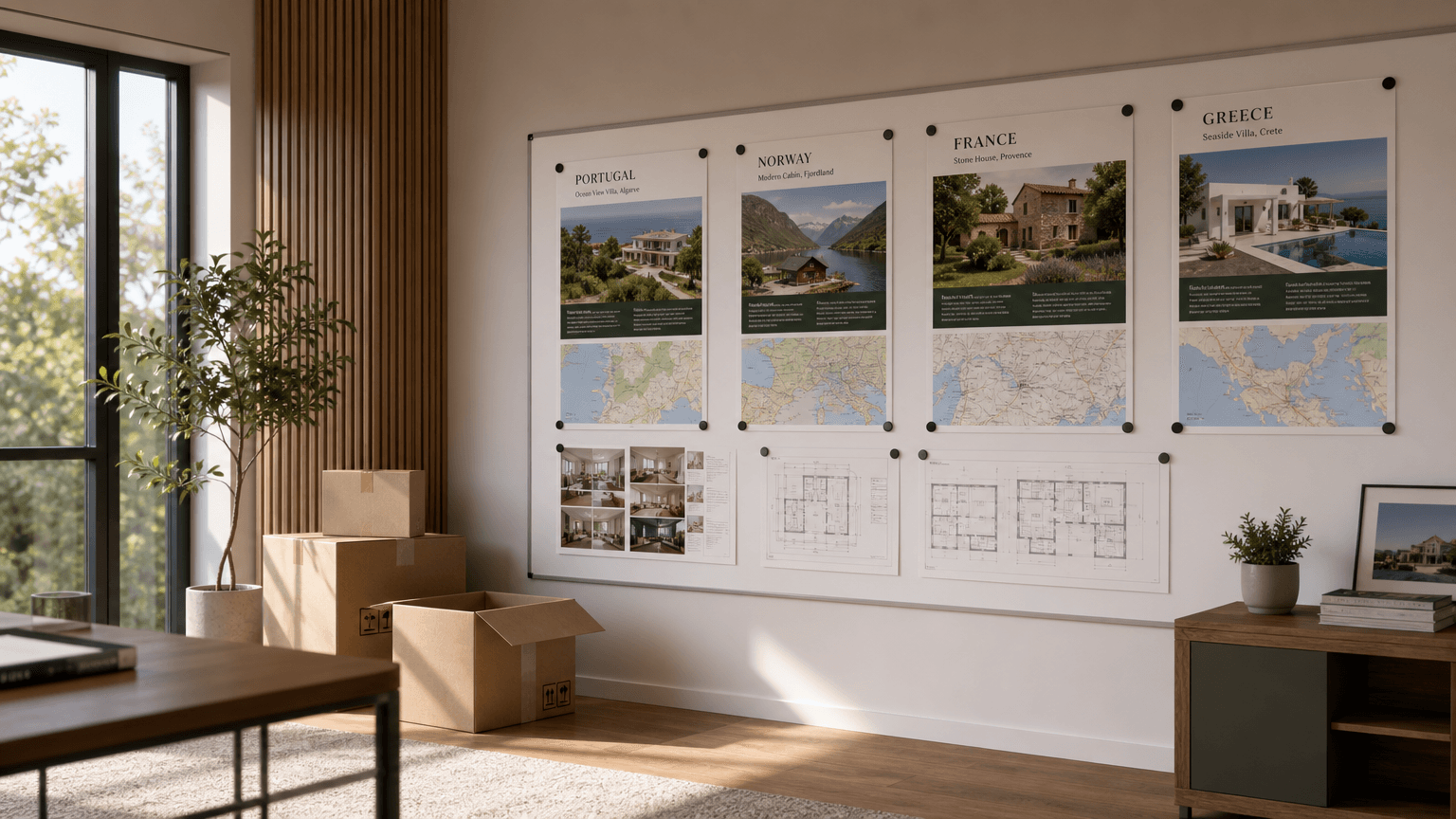 European real estate: how many properties can you browse?