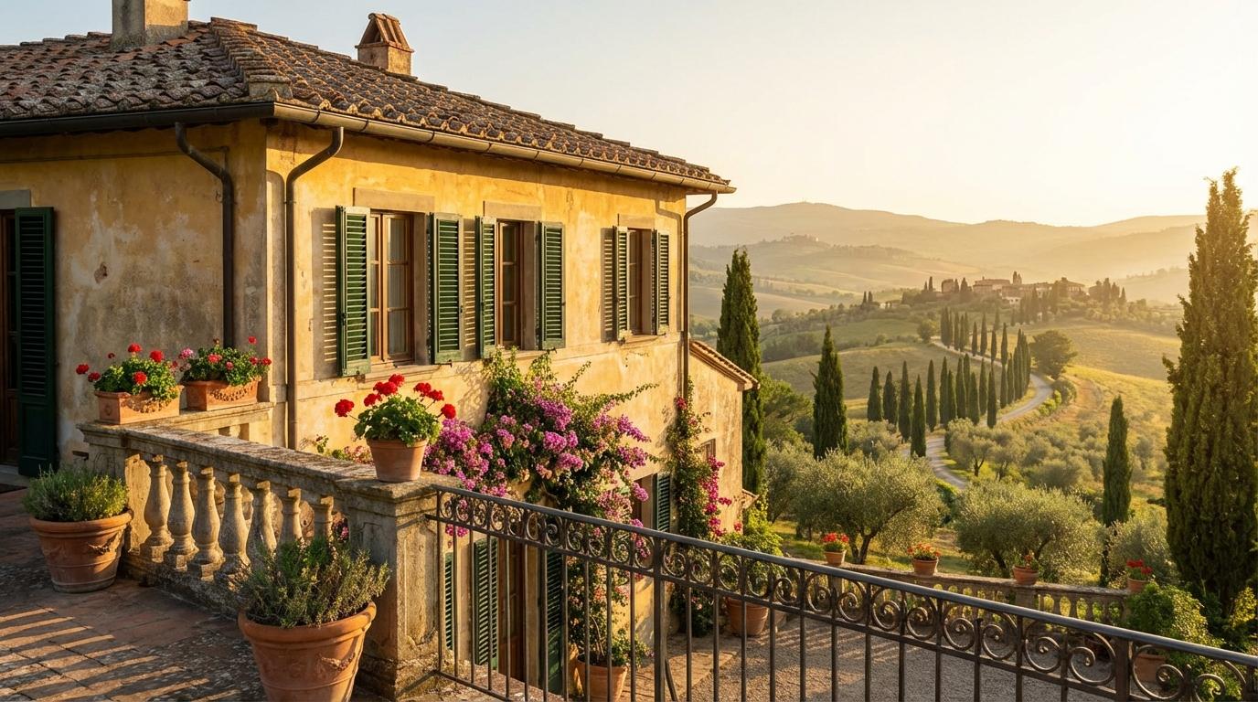 Beautiful Italian landscape