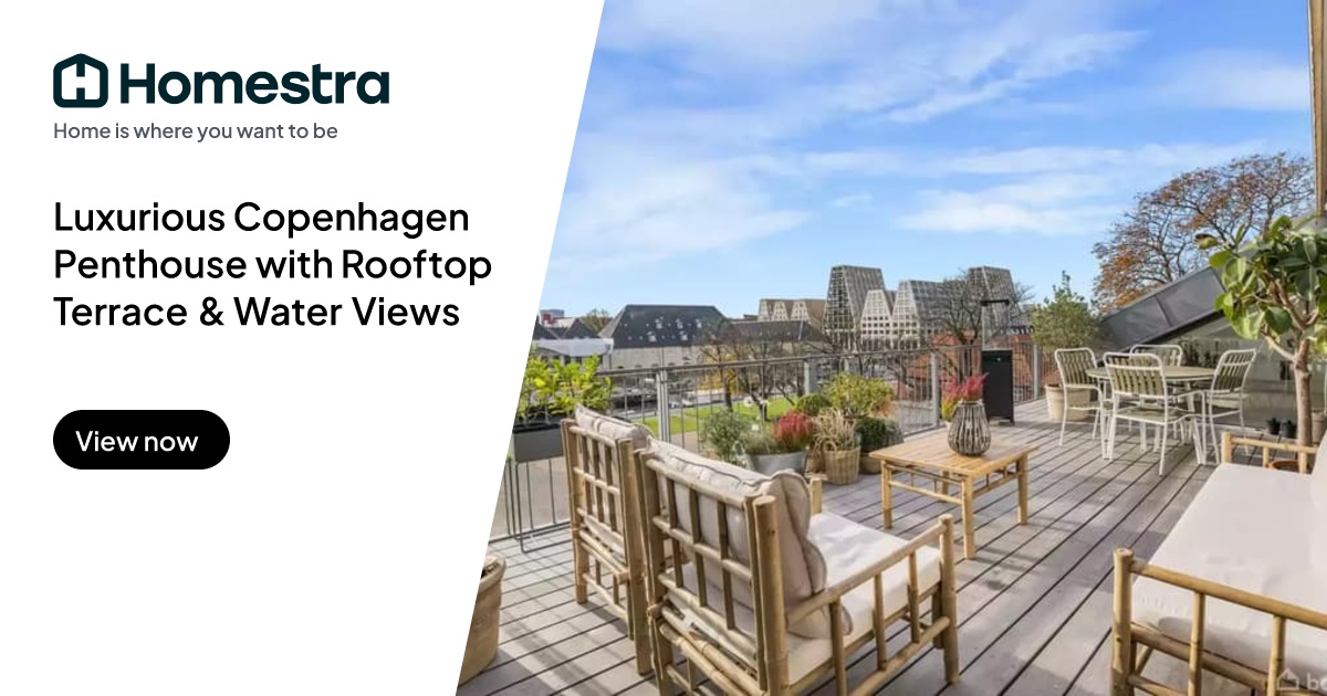 Stunning Comparing Penthouse Apartments In Copenhagen With Steam Shower image