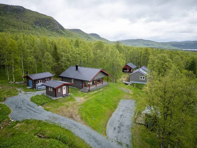 Front view of the holiday home