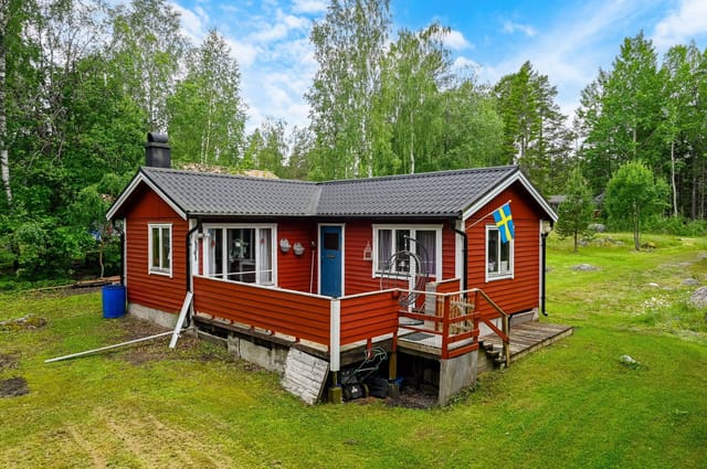 Exterior view of the holiday home