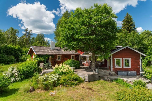 Main house and deck