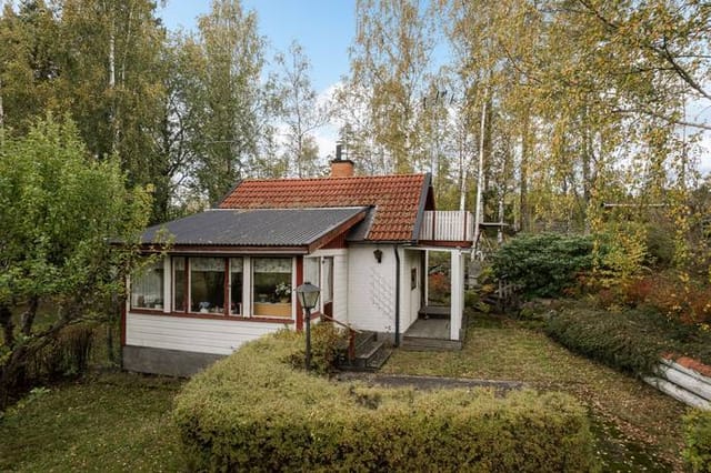 Exterior view of the holiday home
