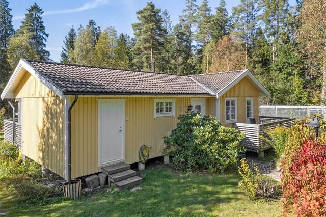 Front view of the house