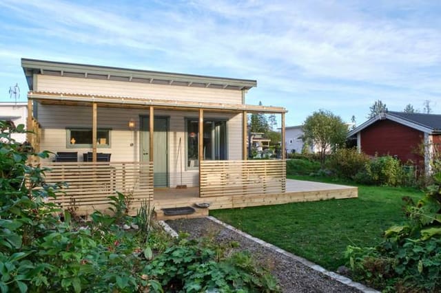 Exterior view of the summer house