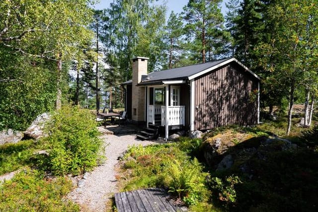 Exterior view of the summer cottage