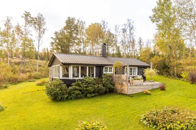 Exterior view of the holiday home