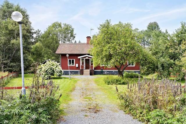 Front view of the house