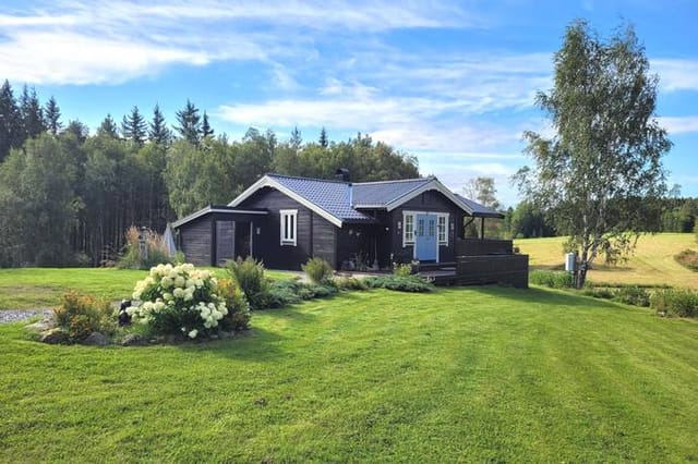 Exterior view of the holiday home