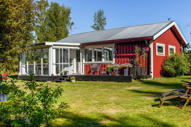 Front view of the holiday home