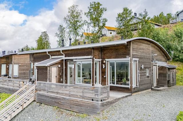 Exterior view of the holiday home