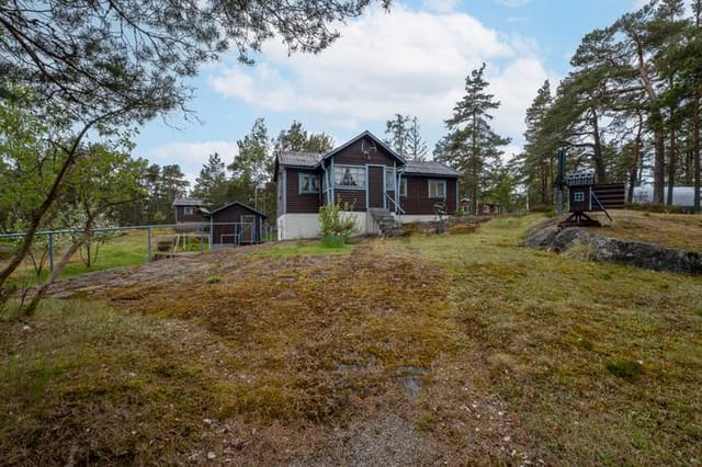 Front view of the holiday home