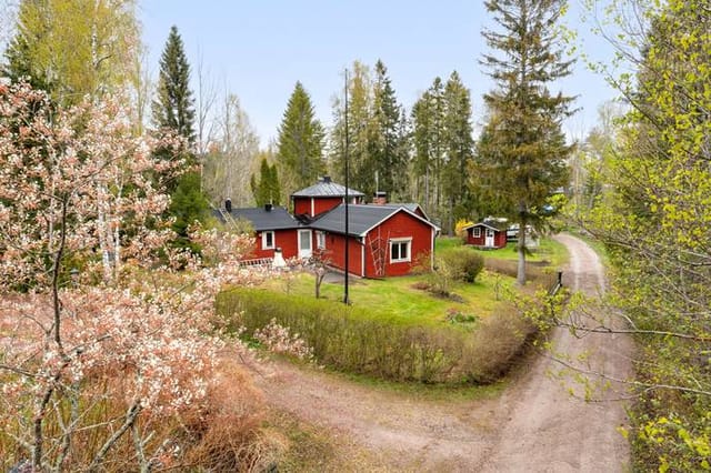 Exterior view of the holiday home