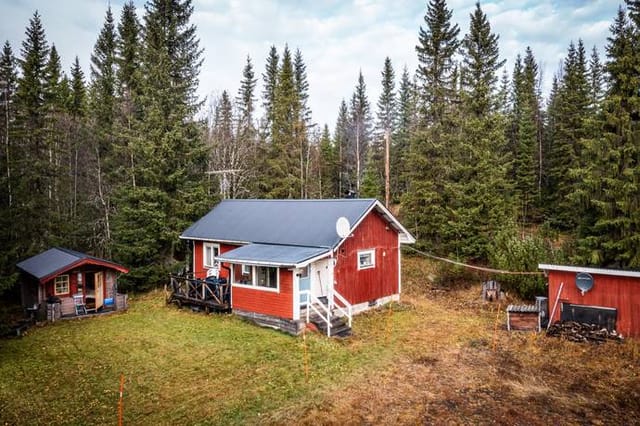 Exterior view of the holiday home