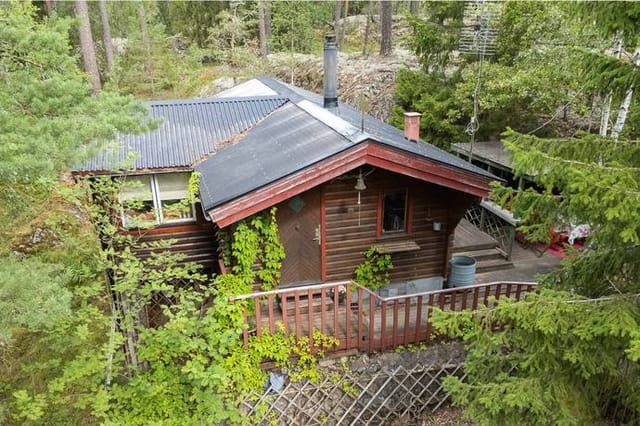Exterior view of the holiday home