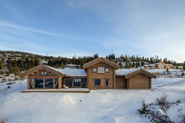 Front view of the cabin