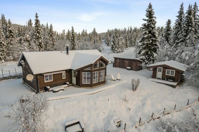 Front view of the holiday home