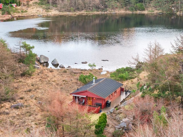 Front view of the cabin