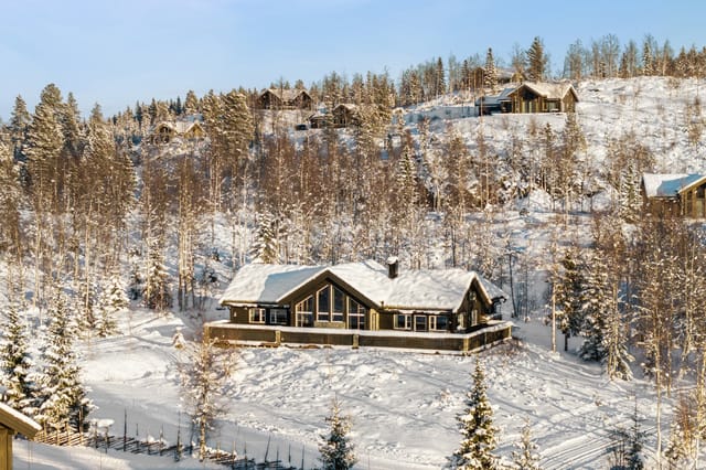 Front view of the cabin