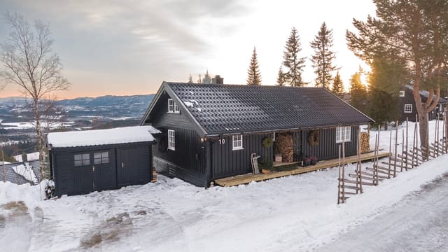 Holiday home at Blåbærvegen 10, Bjørgan presented for sale! (Photo: Martin Hågensen)