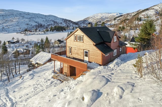 Front view of the cabin