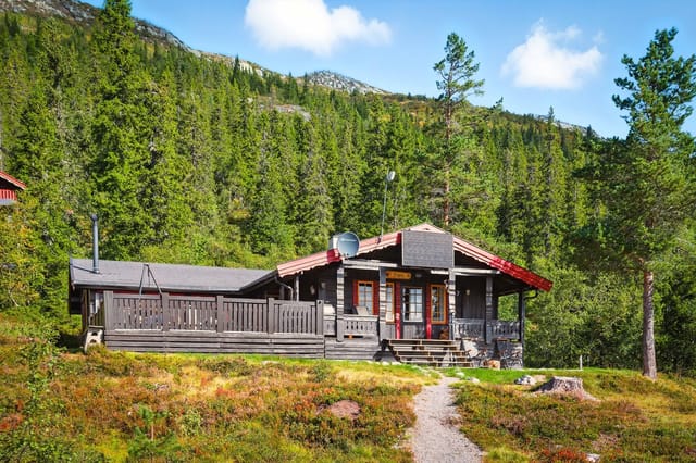 Front view of the cabin