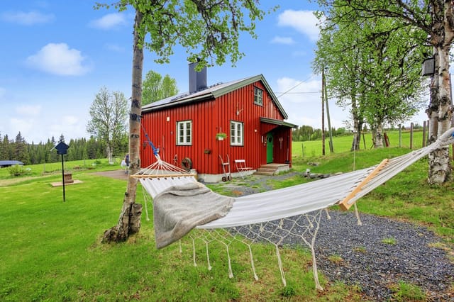 Traditional timber-frame cabin from 1956, upgraded from 2013 onwards.
