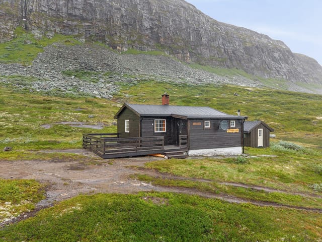 Front view of the cabin