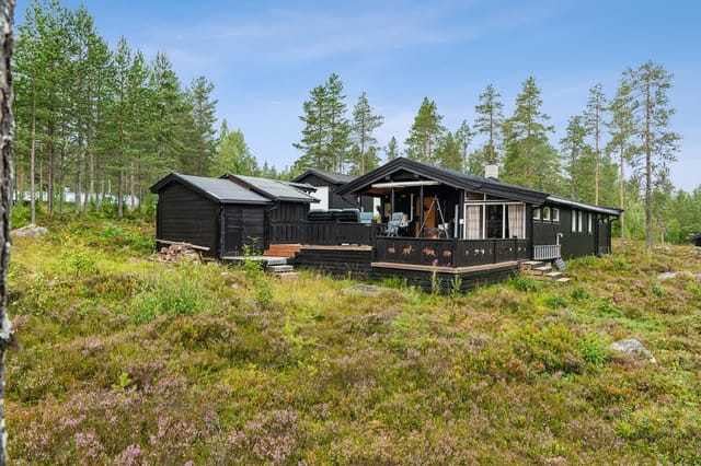 Welcome to Bjønnbekkmora Hytteområde 71! Photo: Johan Anderson for EFKT Norge