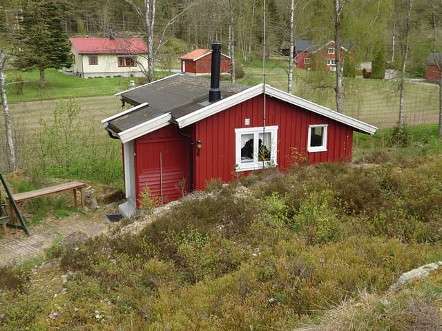 Parking right by the cabin