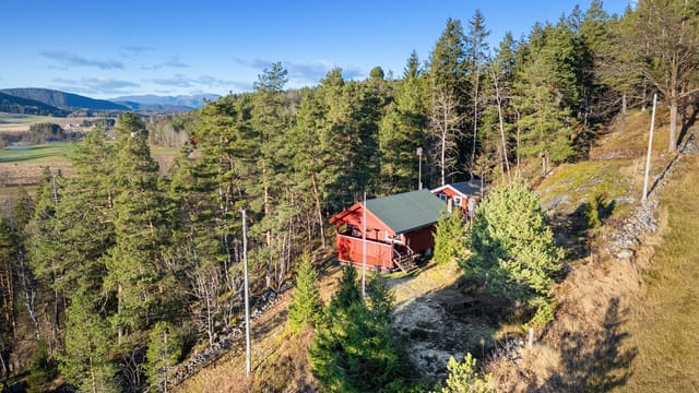 Front view of the cabin