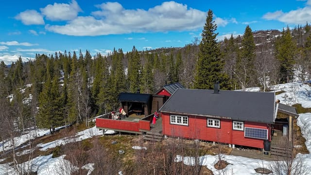 Aktiv Eiendomsmegling presents Reinfjellia 66 – A beautiful cabin in scenic surroundings!