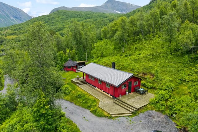 Welcome to this charming cabin on the sunny side of Ekrelia by Stavsengfjellet in Stordal.