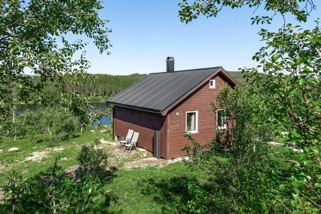 Front view of the cabin