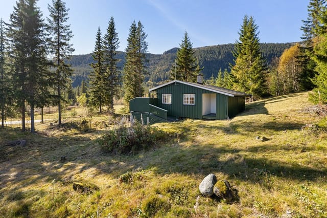 Front view of the cabin