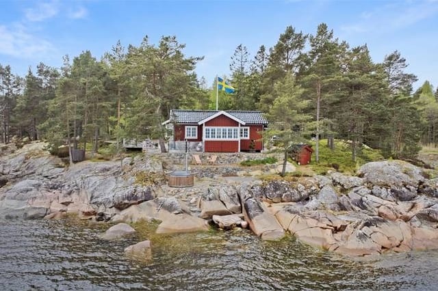 Main house and beach view