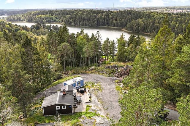 Exterior view of the holiday home