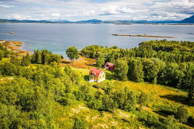 The property seen from the air