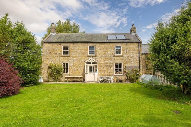 Front view of High Mote farmhouse