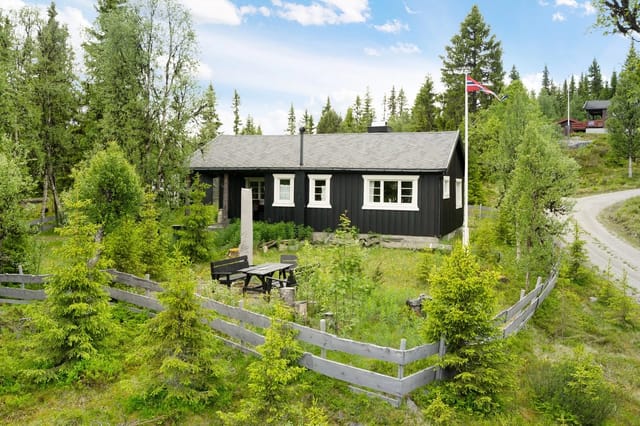 Front view of the cabin