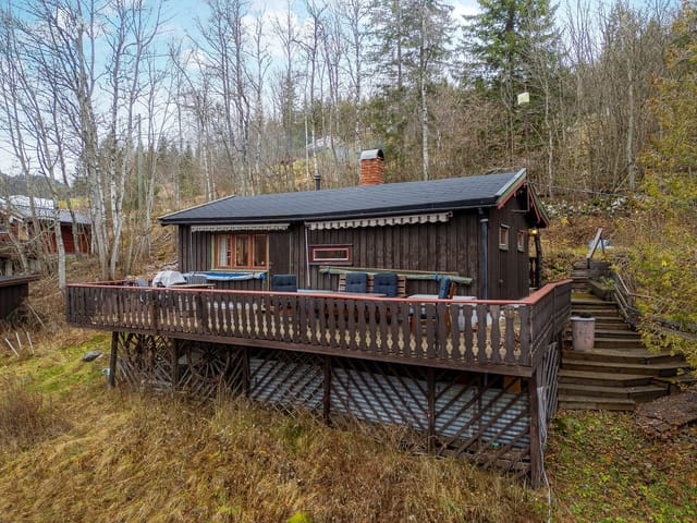 Front view of the cabin