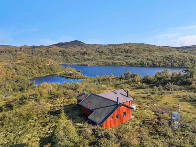 EiendomMegler1 v/Gaute Kverneland has the pleasure of presenting cabin Myklevatn with beautiful location