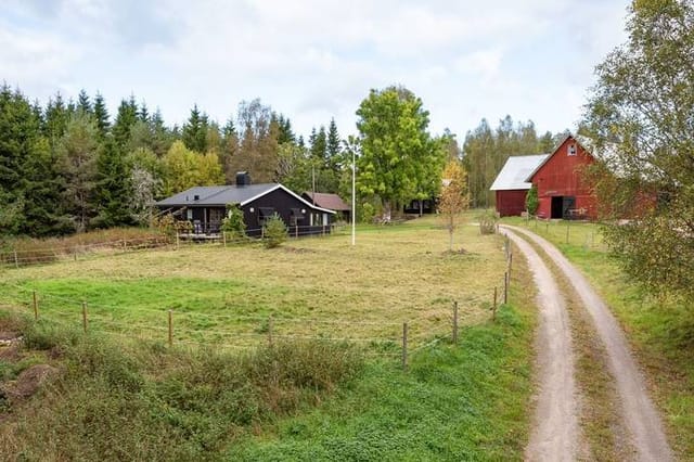 Front view of the house and property