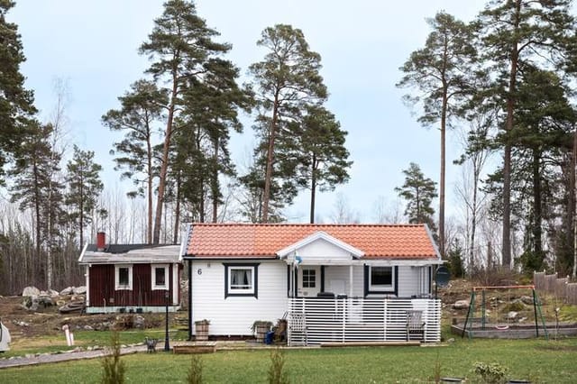 Front view of the house