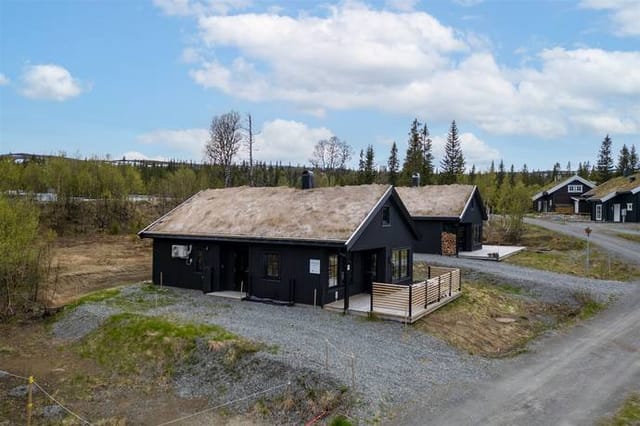 Exterior view of the house and terrace