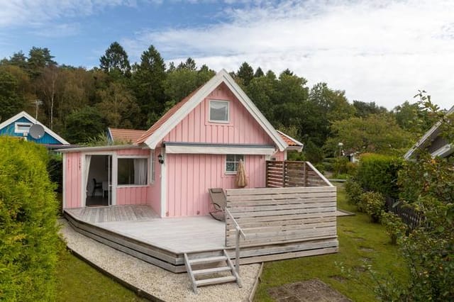 Front view of the vacation home