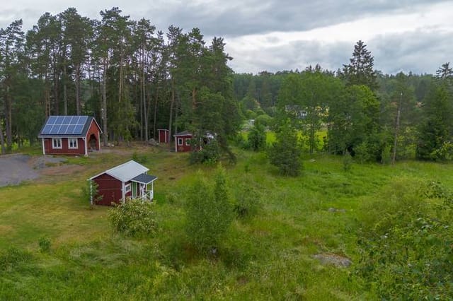 Main house and garden view