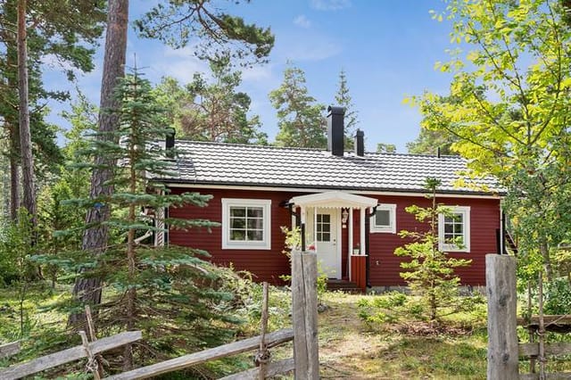 Front view of the house