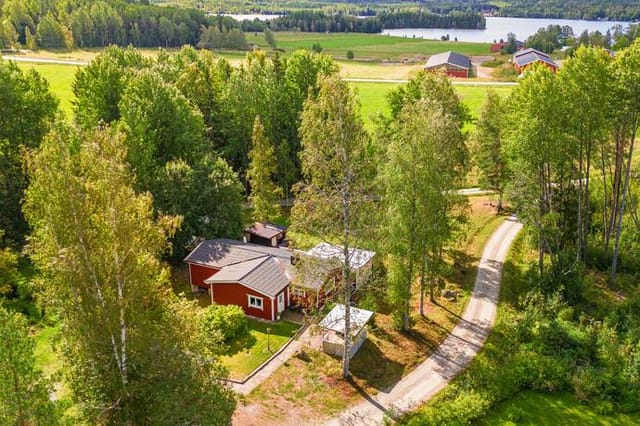 Front view of the house